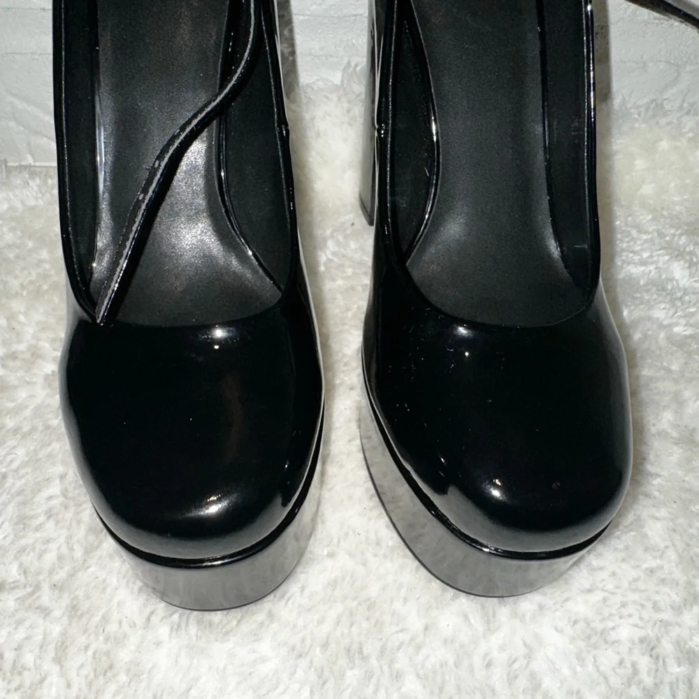 New Jeffrey Campbell Platform Mary Jane Shoes Size 7 - Picture 7 of 10